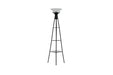 Gianni Versatile Shelf Tower Floor Lamp Charcoal Black - Orbit Furniture (Richmond,BC)