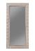 Rollins Rectangular Floor Mirror Silver Sparkle - Orbit Furniture (Richmond,BC)