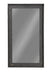 Cragen Rectangle Bold Contoured Frame Floor Mirror Brown - Orbit Furniture (Richmond,BC)