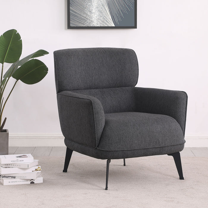 Andrea Heavy Duty High Back Accent Chair - Orbit Furniture (Richmond,BC)