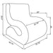 Ronea Accent Chair - Orbit Furniture (Richmond,BC)