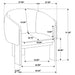 Valdez Accent Chair - Orbit Furniture (Richmond,BC)