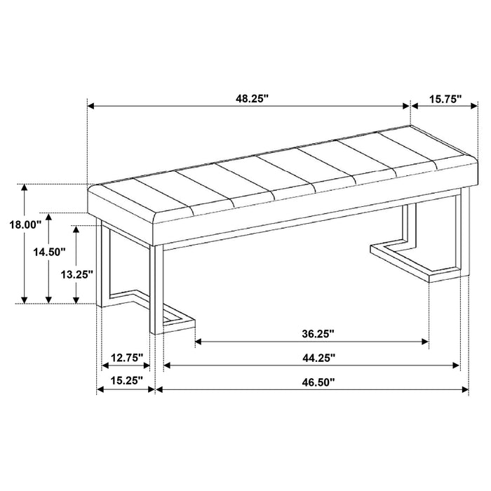 Mesa Bench - Orbit Furniture (Richmond,BC)