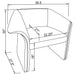 Ramsey Accent Chair - Orbit Furniture (Richmond,BC)