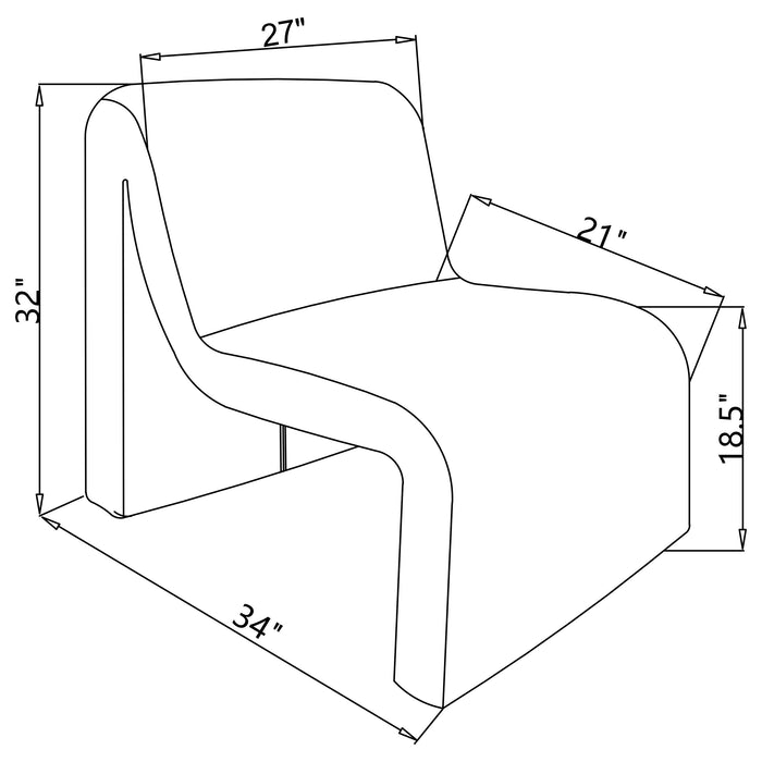 Drayton Accent Chair - Orbit Furniture (Richmond,BC)