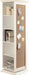 Robinsons Swivel Accent Cabinet with Cork Board White - Orbit Furniture (Richmond,BC)