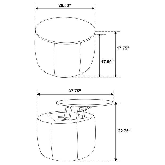 Tesoro Ottoman - Orbit Furniture (Richmond,BC)