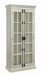 Toni 2-door Tall Cabinet Antique White - Orbit Furniture (Richmond,BC)
