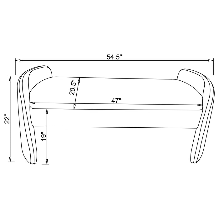 Peoria Bench - Orbit Furniture (Richmond,BC)