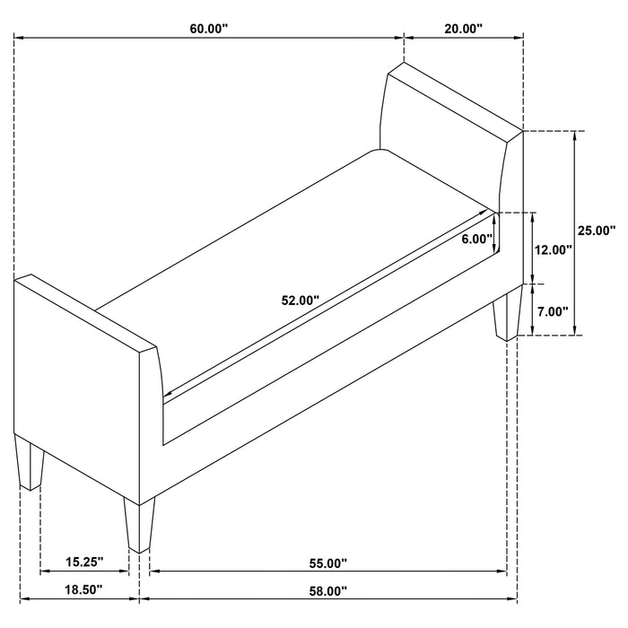 Rex Bench - Orbit Furniture (Richmond,BC)