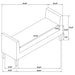 Rex Bench - Orbit Furniture (Richmond,BC)