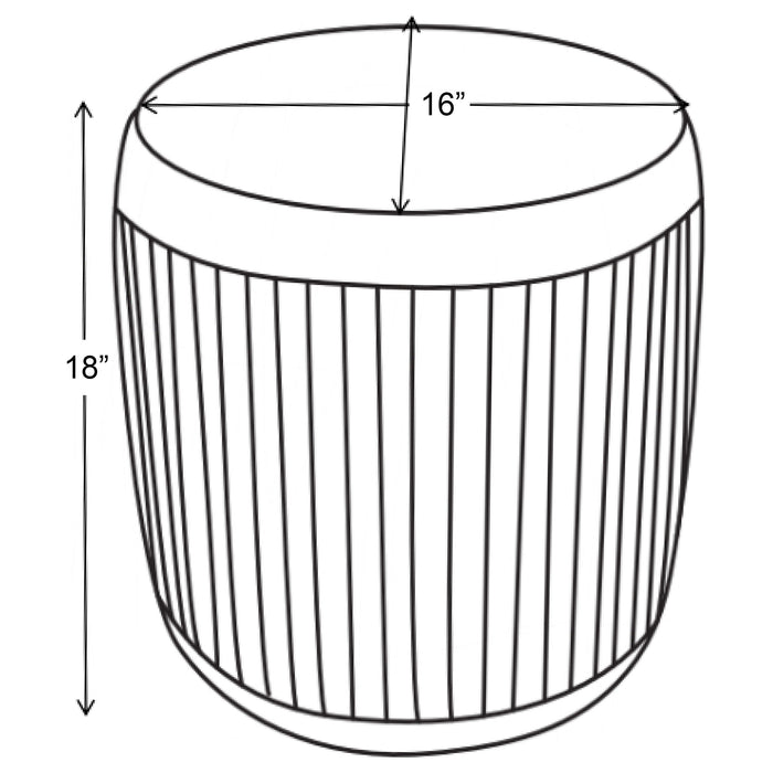 Tovar Ottoman - Orbit Furniture (Richmond,BC)