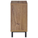 Teller 1-door Entryway Shoe Storage Cabinet Natural Oak - Orbit Furniture (Richmond,BC)