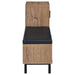 Teller 1-door Entryway Shoe Storage Cabinet Natural Oak - Orbit Furniture (Richmond,BC)