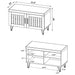 Brixton Storage Benches - Orbit Furniture (Richmond,BC)