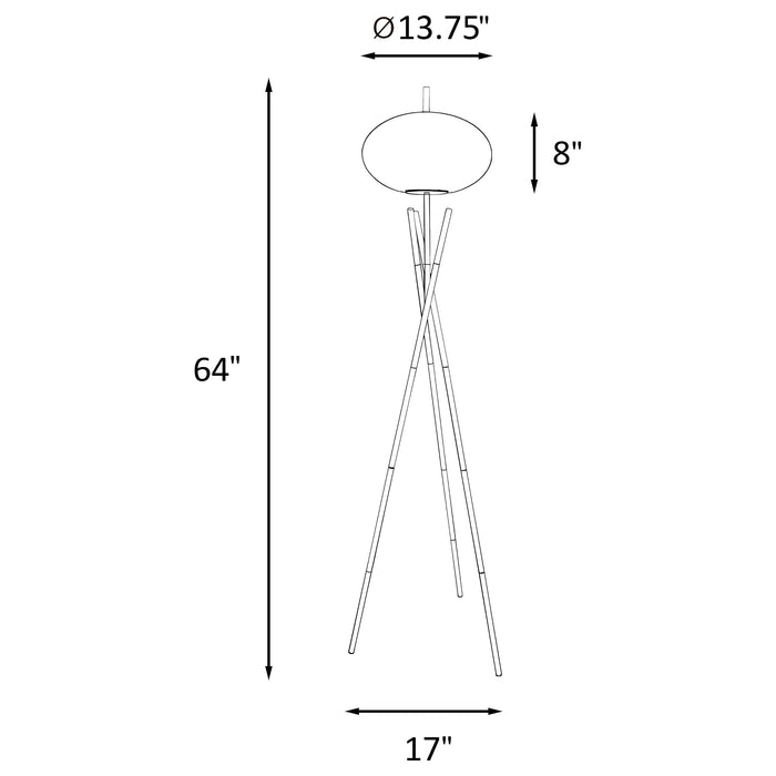 Layton Floor Lamps - Orbit Furniture (Richmond,BC)