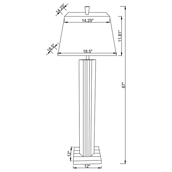 Elena Floor Lamp - Orbit Furniture (Richmond,BC)