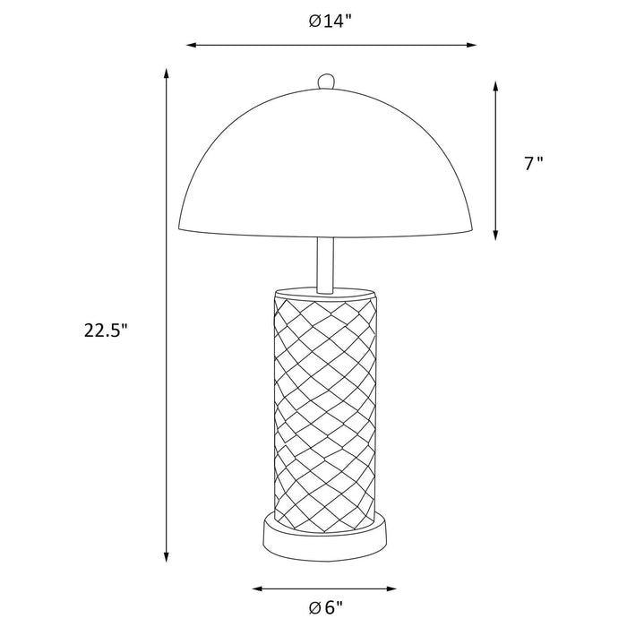 Ferris Table Lamp - Orbit Furniture (Richmond,BC)