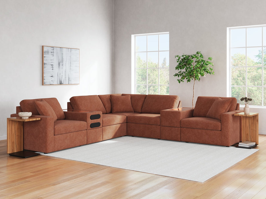Modmax Balanced Sectional with Audio and Storage Consoles - Orbit Furniture (Richmond,BC)