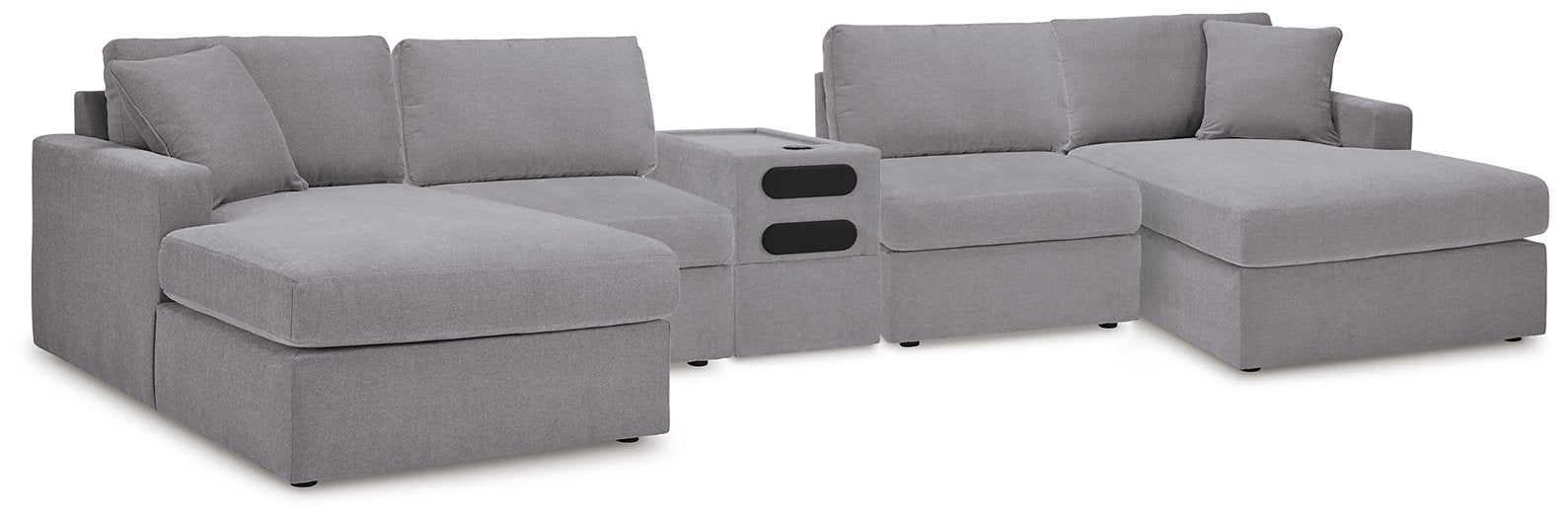 Modmax 5 Piece Sectional with Audio Console - Orbit Furniture (Richmond,BC)