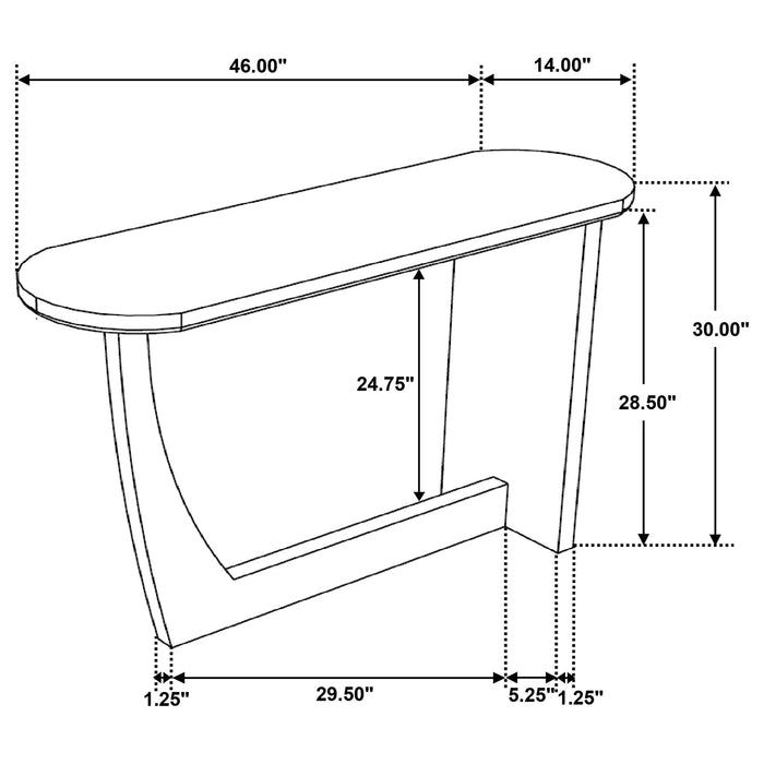 Fletcher Console Table - Orbit Furniture (Richmond,BC)