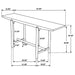 Darius Console Table - Orbit Furniture (Richmond,BC)