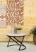 Miguel Round Accent Table with Marble Top White and Black - Orbit Furniture (Richmond,BC)