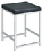Afshan Upholstered Square Padded Cushion Vanity Stool - Orbit Furniture (Richmond,BC)