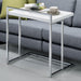 Dani Rectangular Snack Table with Metal Base - Orbit Furniture (Richmond,BC)