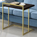 Dani Rectangular Snack Table with Metal Base - Orbit Furniture (Richmond,BC)