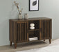 Torin 2-door Engineered Wood Accent Cabinet Dark Pine - Orbit Furniture (Richmond,BC)