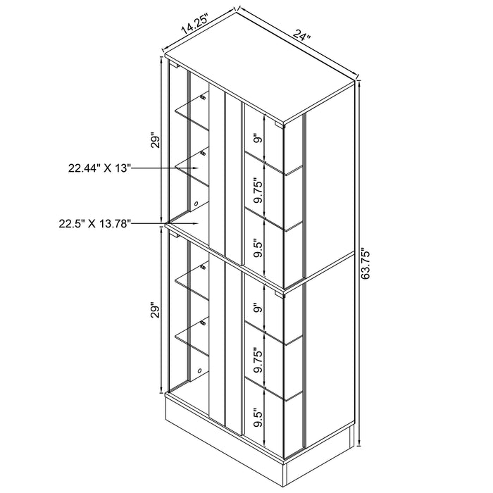 Cabra Curio Cabinet - Orbit Furniture (Richmond,BC)