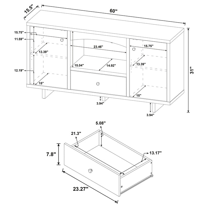 Dalton Accent Cabinet - Orbit Furniture (Richmond,BC)