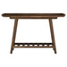 Ornelas 46-inch Console Table with Slatted Shelf Mango Brown - Orbit Furniture (Richmond,BC)