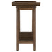 Ornelas 46-inch Console Table with Slatted Shelf Mango Brown - Orbit Furniture (Richmond,BC)
