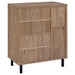 Teller 2-door Shoe Storage Cabinet Natural Oak - Orbit Furniture (Richmond,BC)