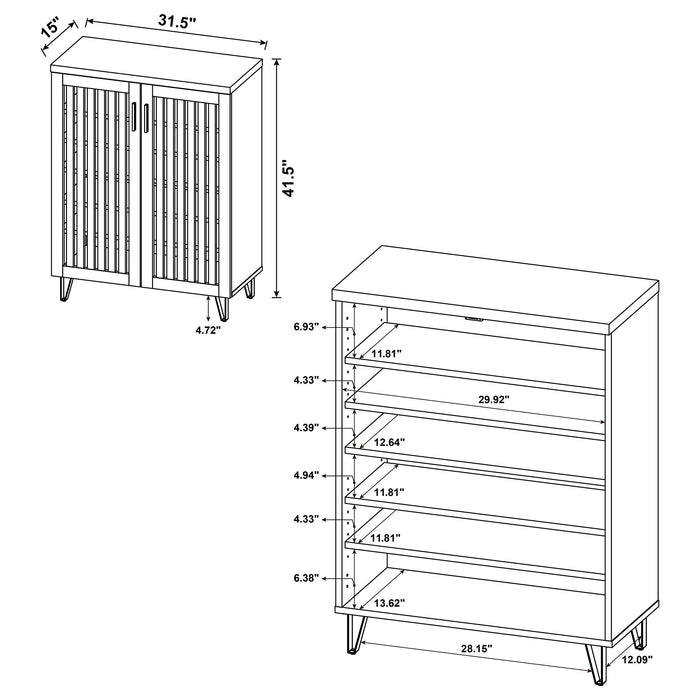 Brixton Shoe Cabinets - Orbit Furniture (Richmond,BC)