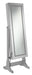 Moore Jewelry Cheval Mirror Silver - Orbit Furniture (Richmond,BC)