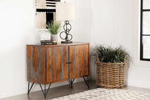 Macon 2-door Accent Cabinet Sheesham Grey - Orbit Furniture (Richmond,BC)