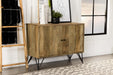 Eileen Rectangular 2-door Accent Cabinet Natural - Orbit Furniture (Richmond,BC)