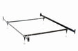 Esme California King, E.King, Queen, Twin Over Full Bed Frame Black - Orbit Furniture (Richmond,BC)