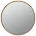 O'Malley Round Mirror Brass - Orbit Furniture (Richmond,BC)