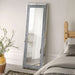 Valerie Crystal Inlay Rectangle Floor Mirror - Orbit Furniture (Richmond,BC)