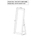 Cadence Standing Mirrors - Orbit Furniture (Richmond,BC)