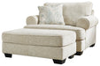 Monaghan Oversized Chair and Ottoman - Orbit Furniture (Richmond,BC)