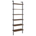 Owens 3-piece 96-inch Wall Mounted Bookshelf Set Walnut - Orbit Furniture (Richmond,BC)