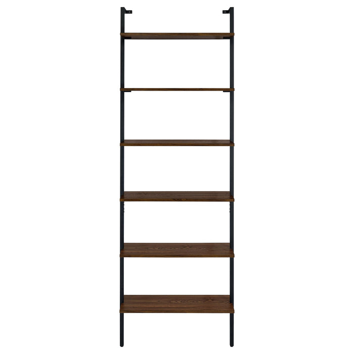 Owens 3-piece 96-inch Wall Mounted Bookshelf Set Walnut - Orbit Furniture (Richmond,BC)