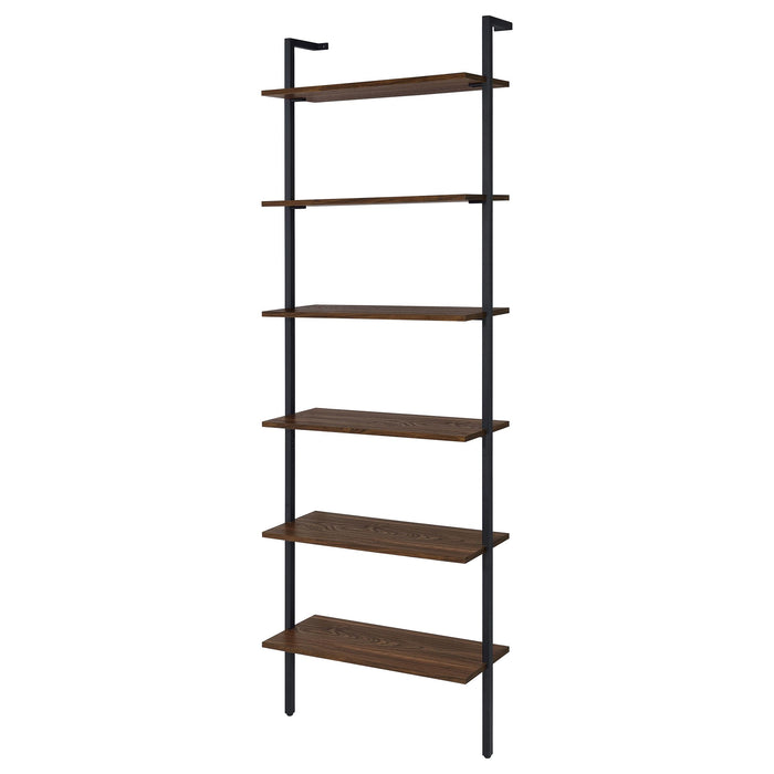 Owens 3-piece 96-inch Wall Mounted Bookshelf Set Walnut - Orbit Furniture (Richmond,BC)