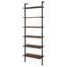 Owens 3-piece 96-inch Wall Mounted Bookshelf Set Walnut - Orbit Furniture (Richmond,BC)