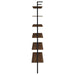 Owens 3-piece 96-inch Wall Mounted Bookshelf Set Walnut - Orbit Furniture (Richmond,BC)
